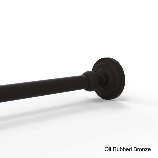 Budget 🤩 Allied Brass Que New Collection Clear Shower Curtain Rod Brackets 🌟 5 Budget 🤩 Allied Brass Que New Collection Clear Shower Curtain Rod Brackets 🌟 - Image 3