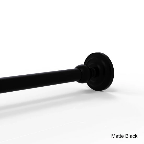 Budget 🤩 Allied Brass Que New Collection Clear Shower Curtain Rod Brackets 🌟 7 Budget 🤩 Allied Brass Que New Collection Clear Shower Curtain Rod Brackets 🌟 - Image 5