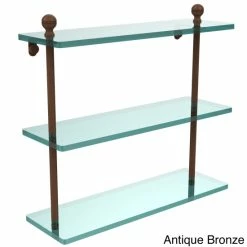 Budget ✔️ Allied Brass Mambo Collection 16-inch Triple Tiered Glass Shelf 🛒 -Allied Brass Sales unnamed file 5924