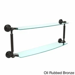 Buy 🔔 Allied Brass Dottingham Collection 24-inch 2-tiered Glass Shelf ✔️ 15 Buy 🔔 Allied Brass Dottingham Collection 24-inch 2-tiered Glass Shelf ✔️ -Allied Brass Sales unnamed file 5931