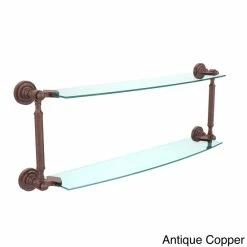 Buy 🔔 Allied Brass Dottingham Collection 24-inch 2-tiered Glass Shelf ✔️ 16 Buy 🔔 Allied Brass Dottingham Collection 24-inch 2-tiered Glass Shelf ✔️ -Allied Brass Sales unnamed file 5932