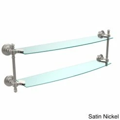 Coupon 😍 Allied Brass Retro Wave Collection 24-inch 2-tiered Glass Shelf 🔥 12 Coupon 😍 Allied Brass Retro Wave Collection 24-inch 2-tiered Glass Shelf 🔥 -Allied Brass Sales unnamed file 5984
