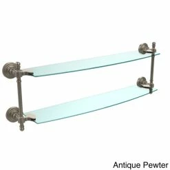 Coupon 😍 Allied Brass Retro Wave Collection 24-inch 2-tiered Glass Shelf 🔥 13 Coupon 😍 Allied Brass Retro Wave Collection 24-inch 2-tiered Glass Shelf 🔥 -Allied Brass Sales unnamed file 5985