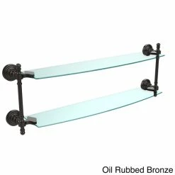 Coupon 😍 Allied Brass Retro Wave Collection 24-inch 2-tiered Glass Shelf 🔥 15 Coupon 😍 Allied Brass Retro Wave Collection 24-inch 2-tiered Glass Shelf 🔥 -Allied Brass Sales unnamed file 5987