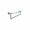 Top 10 😀 Allied Brass Dottingham 24-inch Glass Vanity Shelf With Integrated Towel Bar 👍