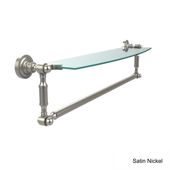 Top 10 😀 Allied Brass Dottingham 24-inch Glass Vanity Shelf With Integrated Towel Bar 👍 4 Top 10 😀 Allied Brass Dottingham 24-inch Glass Vanity Shelf With Integrated Towel Bar 👍 - Image 2