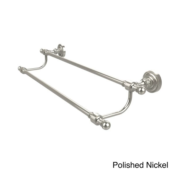 Best Sale โจ Allied Brass Retro Dot Collection 24-inch Double Towel Bar ๐ 6 Best Sale โจ Allied Brass Retro Dot Collection 24-inch Double Towel Bar ๐ - Image 4