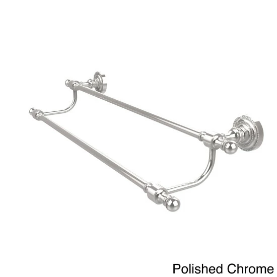 Best Sale โจ Allied Brass Retro Dot Collection 24-inch Double Towel Bar ๐ 7 Best Sale โจ Allied Brass Retro Dot Collection 24-inch Double Towel Bar ๐ - Image 5
