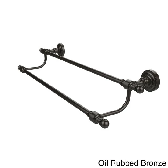 Best Sale โจ Allied Brass Retro Dot Collection 24-inch Double Towel Bar ๐ 8 Best Sale โจ Allied Brass Retro Dot Collection 24-inch Double Towel Bar ๐ - Image 6