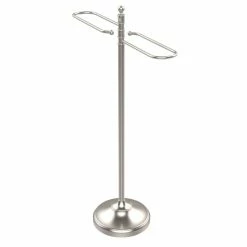 Hot Sale 🔔 Allied Brass Traditional Free Standing Floor Bath Towel Valet 😀