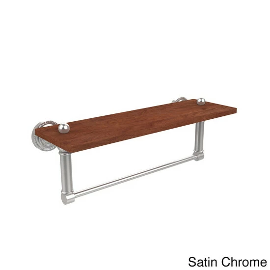 Best Sale 🎁 Allied Brass Dottingham Collection Brass And Ironwood Shelf With Towel Bar ❤️ 7 Best Sale 🎁 Allied Brass Dottingham Collection Brass And Ironwood Shelf With Towel Bar ❤️ - Image 5