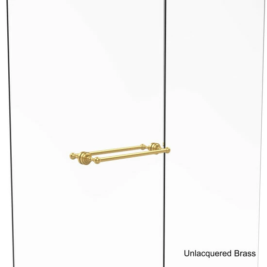 Flash Sale 👍 Allied Brass Dottingham Collection 18-inch Back-to-back Shower Door Towel Bar ❤️ 5 Flash Sale 👍 Allied Brass Dottingham Collection 18-inch Back-to-back Shower Door Towel Bar ❤️ - Image 3