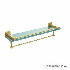 Cheap ❤️ Allied Brass Montero Collection 22-inch Gallery Glass Shelf With Towel Bar 🎉 -Allied Brass Sales unnamed file 6190