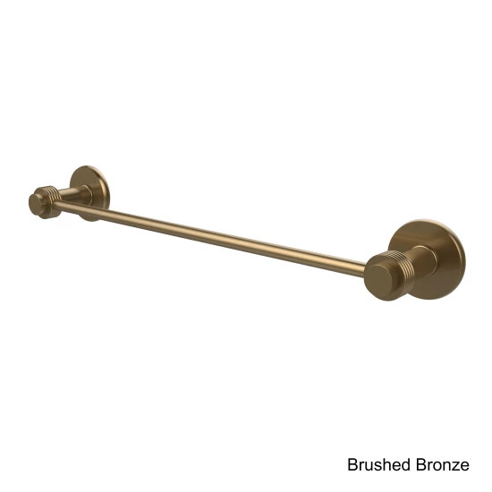Flash Sale ✔️ Allied Brass Mercury Collection Clear Brass 24-inch Towel Bar With Groovy Accent 🔥 6 Flash Sale ✔️ Allied Brass Mercury Collection Clear Brass 24-inch Towel Bar With Groovy Accent 🔥 - Image 4