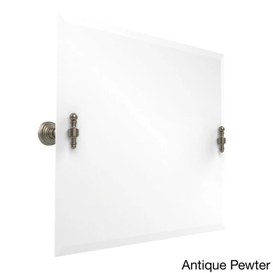 Brand new 😉 Allied Brass Retro Wave Collection Beveled Edge Framless Rectangular Landscape Bathroom Tilt Wall Mirror 😉 7 Brand new 😉 Allied Brass Retro Wave Collection Beveled Edge Framless Rectangular Landscape Bathroom Tilt Wall Mirror 😉 - Image 5
