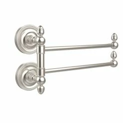 Outlet 💯 Allied Brass Prestige Regal Collection 2 Swing Arm Towel Rail 😉
