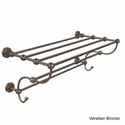 Budget 👏 Allied Brass Waverly Place Collection 24 Inch Train Rack 😀 -Allied Brass Sales unnamed file 6306