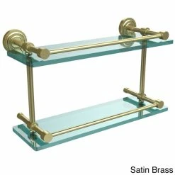 Best deal 🌟 Allied Brass Dottingham 16-inch Double Glass Shelf With Gallery Rail ✔️ -Allied Brass Sales unnamed file 6312