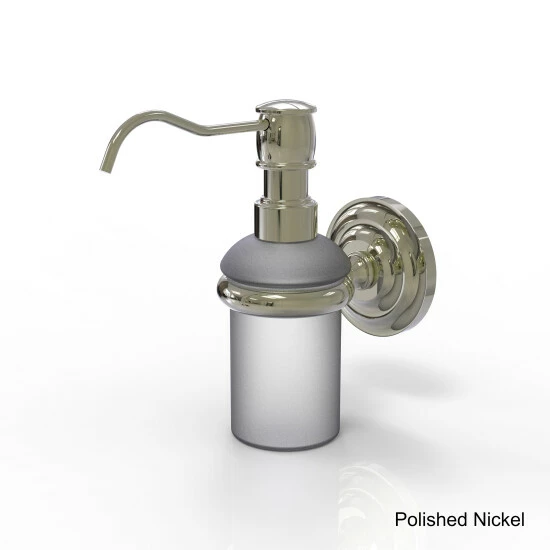 Budget ✨ Allied Brass Clear/Bronze Wall-mounted Soap Dispenser - 5 Oz Matte Black ✔️ 10 Budget ✨ Allied Brass Clear/Bronze Wall-mounted Soap Dispenser - 5 Oz Matte Black ✔️ - Image 8