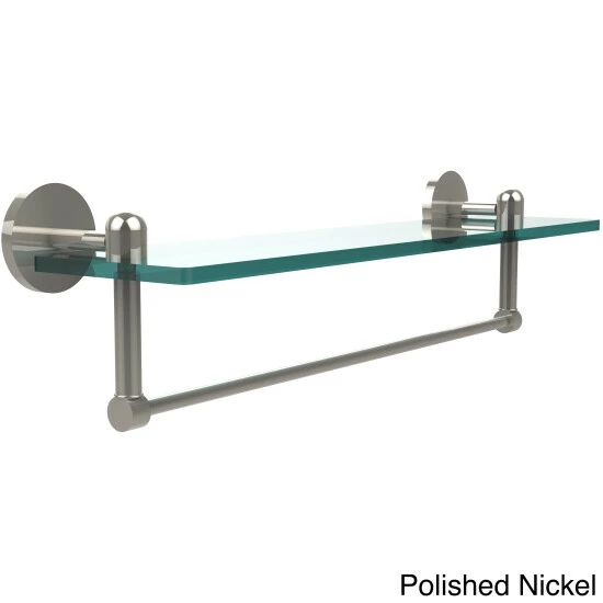 New โ๏ธ Allied Brass Tango Collection 22-inch Glass Vanity Shelf With Integrated Towel Bar ๐งจ 6 New โ๏ธ Allied Brass Tango Collection 22-inch Glass Vanity Shelf With Integrated Towel Bar ๐งจ - Image 4