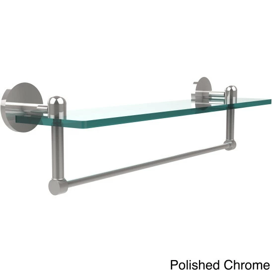 New โ๏ธ Allied Brass Tango Collection 22-inch Glass Vanity Shelf With Integrated Towel Bar ๐งจ 8 New โ๏ธ Allied Brass Tango Collection 22-inch Glass Vanity Shelf With Integrated Towel Bar ๐งจ - Image 6