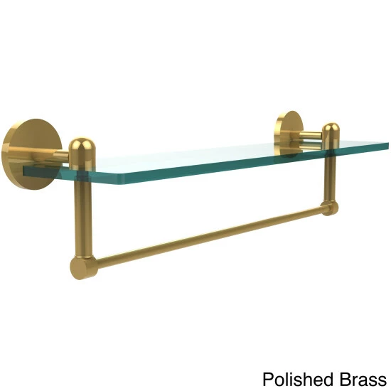 New โ๏ธ Allied Brass Tango Collection 22-inch Glass Vanity Shelf With Integrated Towel Bar ๐งจ 9 New โ๏ธ Allied Brass Tango Collection 22-inch Glass Vanity Shelf With Integrated Towel Bar ๐งจ - Image 7