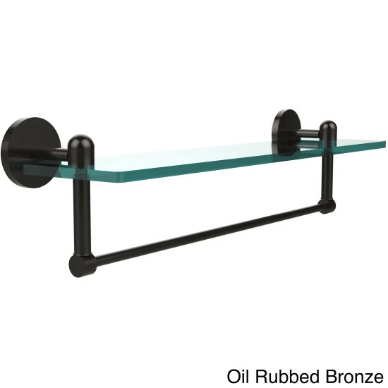New โ๏ธ Allied Brass Tango Collection 22-inch Glass Vanity Shelf With Integrated Towel Bar ๐งจ 10 New โ๏ธ Allied Brass Tango Collection 22-inch Glass Vanity Shelf With Integrated Towel Bar ๐งจ - Image 8
