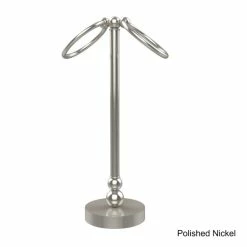 Cheapest ✨ Allied Brass Clear Brass Vanity Top 2- Ring Guest Towel Holder 😍 -Allied Brass Sales unnamed file 6449