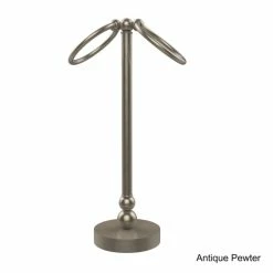 Cheapest ✨ Allied Brass Clear Brass Vanity Top 2- Ring Guest Towel Holder 😍 -Allied Brass Sales unnamed file 6450