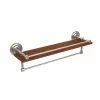 Cheapest 🎁 Allied Brass Collection Black, Brass, Bronze, Chrome, Copper, Nickel Brass, Wood 22-inch Shelf With Gallery Rail And Towel Bar 🔔 -Allied Brass Sales unnamed file 6500