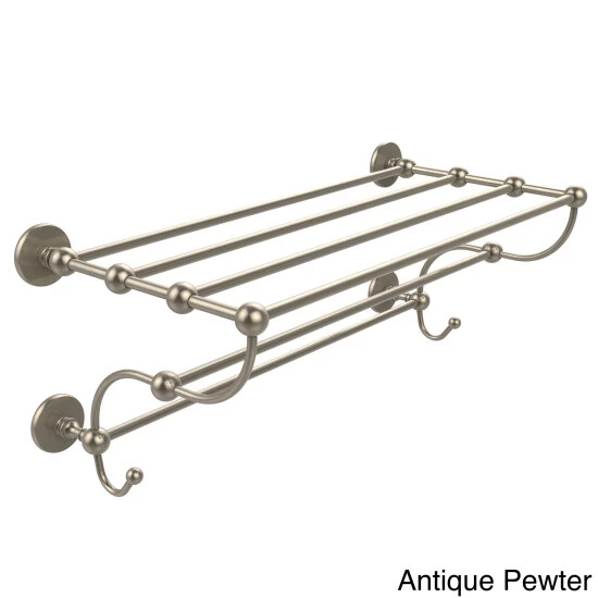 Deals ⭐ Allied Brass Prestige Skyline Collection 24-inch Train Rack Towel Shelf 💯 6 Deals ⭐ Allied Brass Prestige Skyline Collection 24-inch Train Rack Towel Shelf 💯 - Image 4