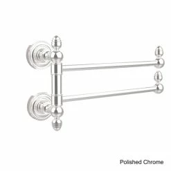 Outlet 👍 Allied Brass Dottingham Collection 2 Swing Arm Towel Rail ❤️ -Allied Brass Sales unnamed file 6659