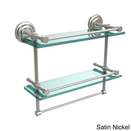 Coupon ๐ Allied Brass 16-inch Gallery Double Glass Shelf With Towel Bar - 16"L Oil Rubbed Bronze ๐ 10 Coupon ๐ Allied Brass 16-inch Gallery Double Glass Shelf With Towel Bar - 16"L Oil Rubbed Bronze ๐ - Image 8