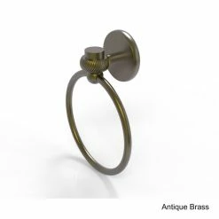 Hot Sale 🥰 Allied Brass Satellite Orbit One Collection Towel Ring With Twist Accent ✔️ -Allied Brass Sales unnamed file 673