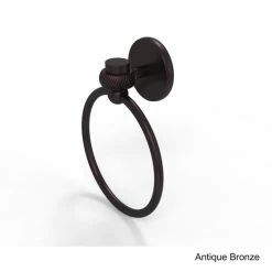 Hot Sale 🥰 Allied Brass Satellite Orbit One Collection Towel Ring With Twist Accent ✔️ -Allied Brass Sales unnamed file 674