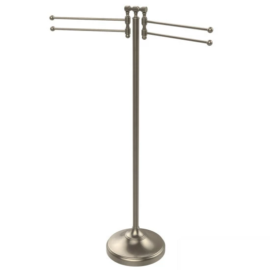 Wholesale 😉 Allied Brass Towel Stand With 4 Pivoting Swing Arms 😀 4 Wholesale 😉 Allied Brass Towel Stand With 4 Pivoting Swing Arms 😀 - Image 2