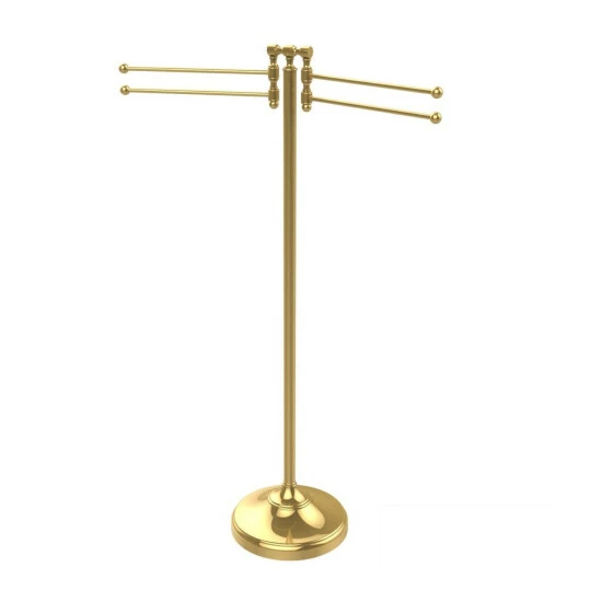 Wholesale 😉 Allied Brass Towel Stand With 4 Pivoting Swing Arms 😀 8 Wholesale 😉 Allied Brass Towel Stand With 4 Pivoting Swing Arms 😀 - Image 6