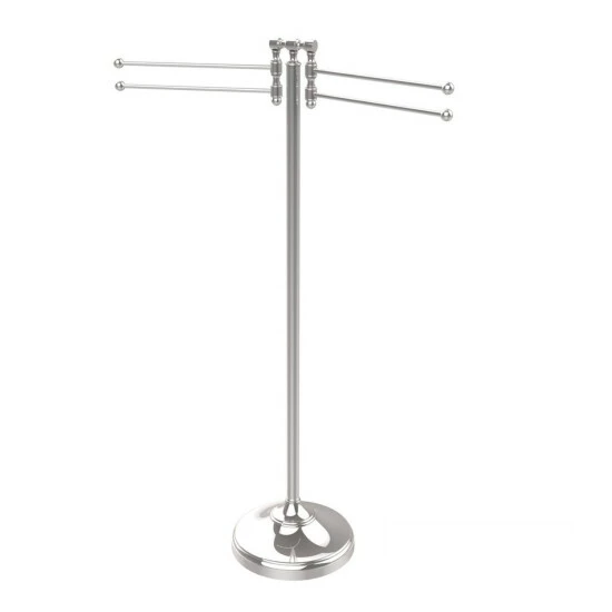 Wholesale 😉 Allied Brass Towel Stand With 4 Pivoting Swing Arms 😀 10 Wholesale 😉 Allied Brass Towel Stand With 4 Pivoting Swing Arms 😀 - Image 8