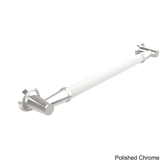 Best Pirce โ Allied Brass White/Silvertone Brass 16-inch Reeded Grab Bar ๐งจ 6 Best Pirce โ Allied Brass White/Silvertone Brass 16-inch Reeded Grab Bar ๐งจ - Image 4