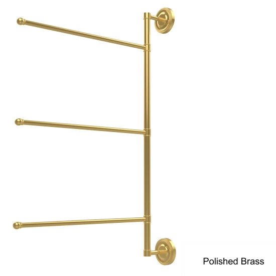 Outlet ❤️ Allied Brass Prestige Regal Collection 3-swing Arm 28-inch Towel Bar 👏 4 Outlet ❤️ Allied Brass Prestige Regal Collection 3-swing Arm 28-inch Towel Bar 👏 - Image 2