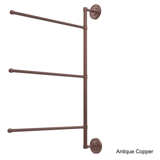 Outlet ❤️ Allied Brass Prestige Regal Collection 3-swing Arm 28-inch Towel Bar 👏 5 Outlet ❤️ Allied Brass Prestige Regal Collection 3-swing Arm 28-inch Towel Bar 👏 - Image 3
