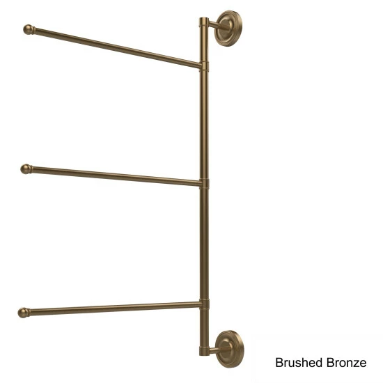 Outlet ❤️ Allied Brass Prestige Regal Collection 3-swing Arm 28-inch Towel Bar 👏 7 Outlet ❤️ Allied Brass Prestige Regal Collection 3-swing Arm 28-inch Towel Bar 👏 - Image 5