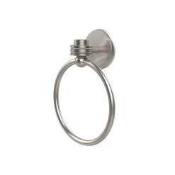 Alternative view of Best Sale 🎁 Allied Brass Satellite Orbit One Collection Towel Ring With Dotted Accent 🌟