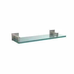 Top 10 👏 Allied Brass Montero Collection 16-inch Glass Vanity Shelf With Beveled Edges 🔥
