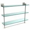 Coupon ⌛ Allied Brass Montero Collection 22-inch Triple Tiered Glass Shelf With Integrated Towel Bar 🎁 -Allied Brass Sales unnamed file 6972