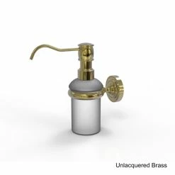 Best deal 🤩 Allied Brass Dottingham Collection Wall-mounted Soap Dispenser ⭐