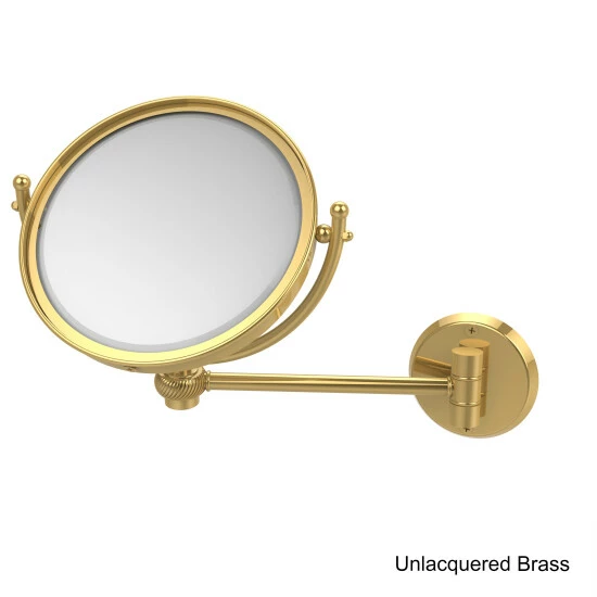 Discount ๐งจ Allied Brass 8-inch Wall-mounted 2X Magnification Makeup Mirror ๐ฏ 8 Discount ๐งจ Allied Brass 8-inch Wall-mounted 2X Magnification Makeup Mirror ๐ฏ - Image 6