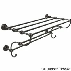 Cheapest 👏 Allied Brass Waverly Place Collection 36 Inch Train Rack 🔥 -Allied Brass Sales unnamed file 7015