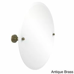 Wholesale 🎉 Allied Brass Dottingham Collection Beveled Edge Unframed Round Tilt Wall Mirror 🔔