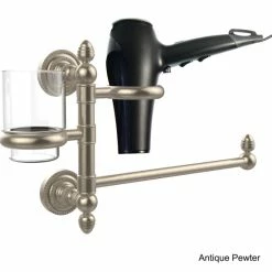 Buy 🔥 Allied Brass Dottingham Collection Hair Dryer Holder And Organizer ⭐ -Allied Brass Sales unnamed file 7049